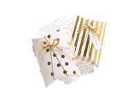 Boîte à bonbons en forme d'oreiller, petites boîtes cadeaux avec ruban pour Noël, mariage, fête, cadeau, bijoux
