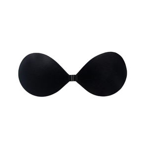 Soutien-gorge adhésif sans bretelles à fermeture frontale, bonnet complet, sans couture, sans armatures, en silicone, push-up, pour robe dos nu, usage quotidien - Product Image 1