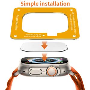 Verre trempé 9H pour Apple Watch Ultra 3, Film de protection 3D, protection d'écran complète de 49mm pour montre Ultra, anti-empreintes digitales - Product Image 6