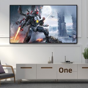 Televisor LED Inteligente WiFi de 55/65 <span class=keywords><strong>Pulgadas</strong></span>, 1080p, a Color, para Hogar, Hotel, Comercial, de Pared, con Protección Ocular y Control por Voz, Venta Directa de Fábrica - Product Image 3