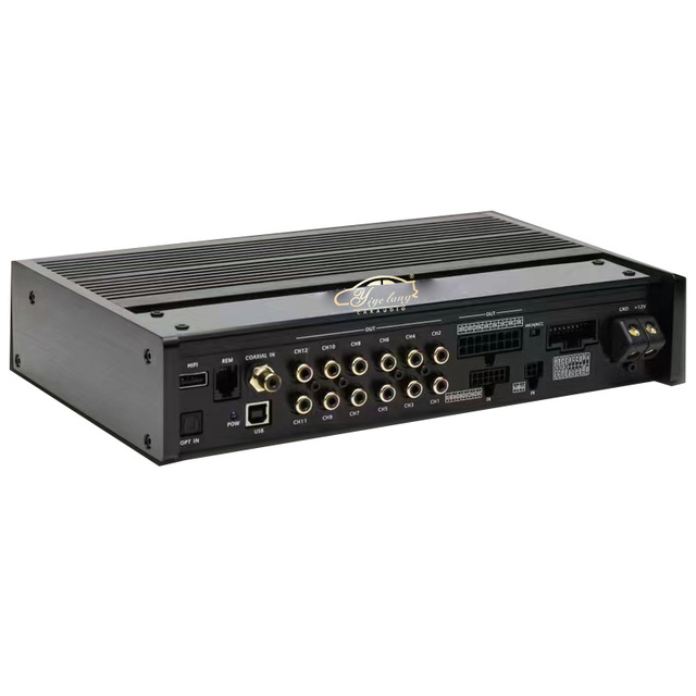 Car DSP Digital Signal Processor Universal Car Amplifier 4 Channel High Power Amplifier with DSP