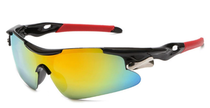 2024 משקפי שמש טרנדיים 9206 ספורט חיצוני ומשקפי רכיבה על אופניים עם מסגרת מחשב - Product Image 2