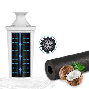 Cartucho de Filtro de Agua Mavea Z020, Repuesto de Carbón Activado de 3500 ml de Alta Eficiencia para Filtros de Botella - Product Image 1