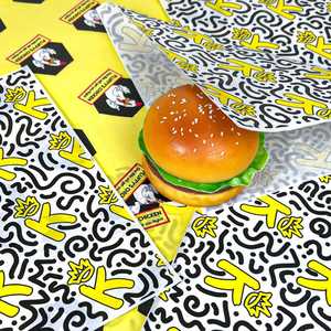 ZJPACK Custom Print Greaseproof Food Grade Wax Coated Single Side <b>Butter</b> <b>Paper</b> for Food - Product Image 5