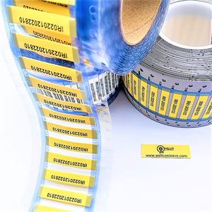 Термоусадочные этикетки-наклейки для кабелей, маркировочные, с возможностью печати, для идентификации кабелей, термоусадочные кабельные бирки-маркеры - Product Image 6