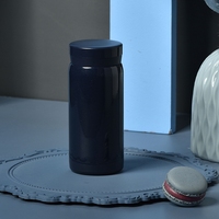 Minifrasco de vacío portátil de 210 ml para niños, botella de agua de acero inoxidable con aislamiento térmico y frío, tazas de sublimación