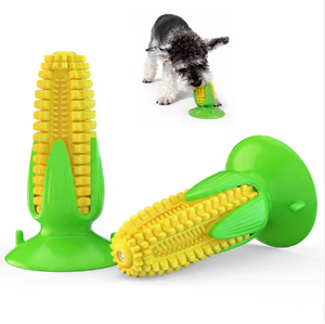 Jouet interactif pour chien en forme de corn-dog, en TPR, pour le nettoyage dentaire, avec ventouse puissante et <span class=keywords><strong>corde</strong></span> en coton - Product Image 3