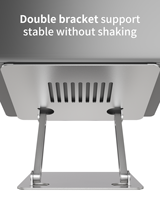 Trépied de support pour équipement DJ, dispositif réglable en hauteur, sur 120 degrés à Rotation, pour ordinateur, projecteur et ordinateur portable, 80 CM, 45CM, 360 CM