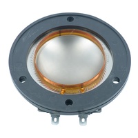Aksesoris Speaker 44.4mm CCAW Voice Coil Titanium Diaphragm, Suku Cadang Speaker, Diafragma Horn, Diafragma Tweeter