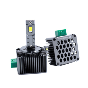 ADT 9-16V 35W 4300LM แคนบัส D3S D3R หลอดไฟหน้า LED 6000K ซุปเปอร์ไวท์ ชุดแปลงซีนอน HID CSP 3570 ชิปพัดลมฮีทซิงค์ - Product Image 4