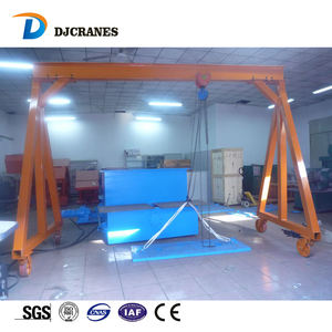 Indoor 5 Ton10ton Draagbare Beweegbare A-Frame Mobiele Mini Portaalkraan - Product Image 6