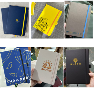 Customizable Business Notebooks Imprint Hardcover Thread Sewing Stationery for Office <strong>Diary</strong> Use Buckle Imitation Leather Cover - Product Image 6