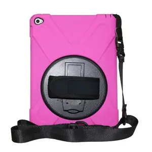 갑옷 디자인 shockproof 및 air 2 용 회전 Kickstand 및 어깨 스트랩