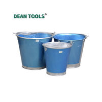 Seau en aluminium anti-étincelles 10L, conteneur utilitaire industriel pour la construction