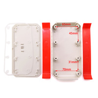 Caja de Conexiones Impermeable para Exteriores con Cubierta para Tomacorriente GFCI, Caja de Empalmes con Conector de Cable y Cierre, IP65, Extensión