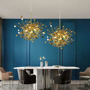 D40 Đèn Chùm Hiện Đại Đèn Chùm Cánh Hoa Đèn Chiếu Sáng Gia Đình Đèn Chùm Hoa Đèn Treo Đèn Trang Trí Cho Bàn Ăn Gia Đình - Product Image 5