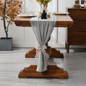 Techniques tissées de chemins de table d'étamine de qualité supérieure pour des événements de maison et d'hôtel - Product Image 2