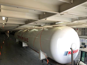 Réservoir de stockage de GPL modèle 2026 de 250 m³, capacité de 119 tonnes, certifié ASME AD2000, réservoir horizontal cylindrique pour gaz de pétrole liquéfié - Product Image 4