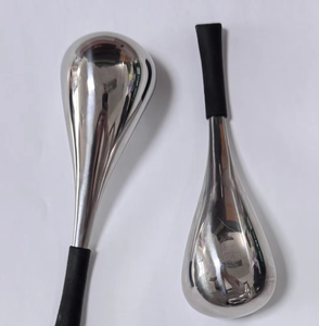 Cuillères à glace en acier inoxydable 304 pour massage facial rafraîchissant, soulagement après coup de soleil - Product Image 1