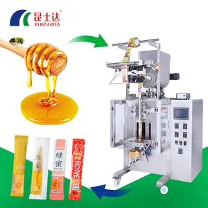 Mesin pengemas tas madu khusus otomatis mesin pengemas Sachet madu cair kental mesin pengemasan stik madu