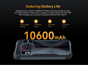Cubot KingKong <span class=keywords><strong>9</strong></span> Cellulare Robusto 120Hz Helio G99 24GB RAM 256GB ROM 10600mAh NFC GPS Cubot KingKong <span class=keywords><strong>9</strong></span> - Product Image 4