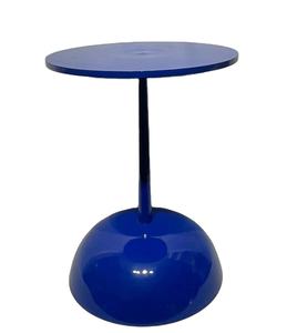 Table d'appoint Azure Orb Iron, un mélange saisissant d'art moderne et de design fonctionnel. Collection de meubles artisanaux à prix de gros. - Product Image 1