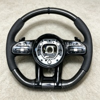 Volant en fibre de carbone, modèle ancien amélioré, modèle nouveau, compatible avec Benz GLA CLA GLC GLS GLE Classe C W205 W204 W213 W222 AMG