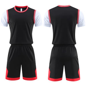 زي كرة سلة سريع الجفاف بالجملة مع طباعة شعار مخصص، تصميم مريح ومقاسات كبيرة للرياضات الصيفية - Product Image 6