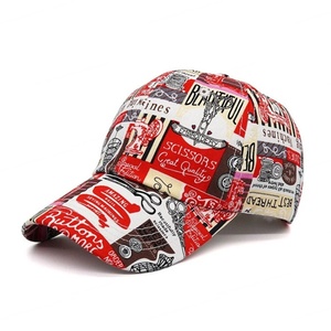 Gorra de béisbol con estampado de letras de algodón a la moda 2025, gorras de Hip Hop de lujo con estampado Digital - Product Image 4