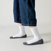 Chaussettes d'école personnalisées en gros pour étudiants, chaussettes en coton pour enfants, chaussettes d'école blanches pour filles