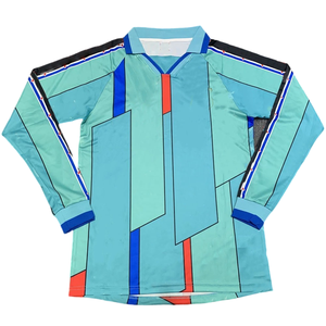 Camiseta de Fútbol Retro del Barcelona 96-97, Edición Visitante, Manga Larga, La Liga, Estilo Vintage - Product Image 1