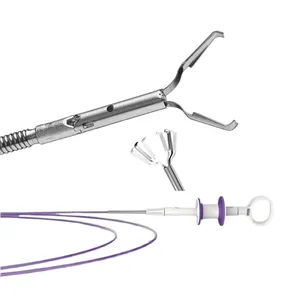 Hemoclips endoscópicos descartáveis flexíveis giratórios Hemoclips endoscópicos 14mm