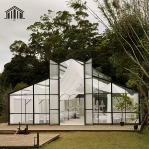 Carpa Vertical de Lujo con Estructura de Aluminio Negro y Cubierta de PVC para <span class=keywords><strong>Bodas</strong></span>, Fiestas, Exposiciones y <span class=keywords><strong>Bodegas</strong></span> - Product Image 1