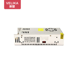 เวลิก้า S-600-24 24V 25A แหล่งจ่ายไฟแบบสวิตชิ่งเอาต์พุตเดี่ยวสำหรับใช้ภายในอาคาร - Product Image 1