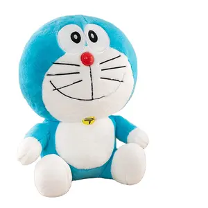봉제 인형 도라에몽 블루 팻 인형 애니메이션 캐릭터 어린이를위한 귀여운 도라에몽 봉제 인형