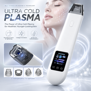 Stylo à plasma ultra-froid <span class=keywords><strong>T33</strong></span> pour la revitalisation de la peau, appareil professionnel de soin de la peau au plasma avec 4 embouts interchangeables pour usage en salon - Product Image 5