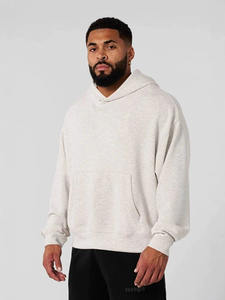 Sudaderas con Capucha Extra Grandes de Lujo para Hombre, Personalizadas, de Algodón Grueso de Alta Calidad, con Estampado Puff y Hombros Caídos - Product Image 4