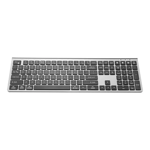 Wireless keyboard, office computer game keyboard For notebook PC super thin desktop computer easy to type mouse keyboard