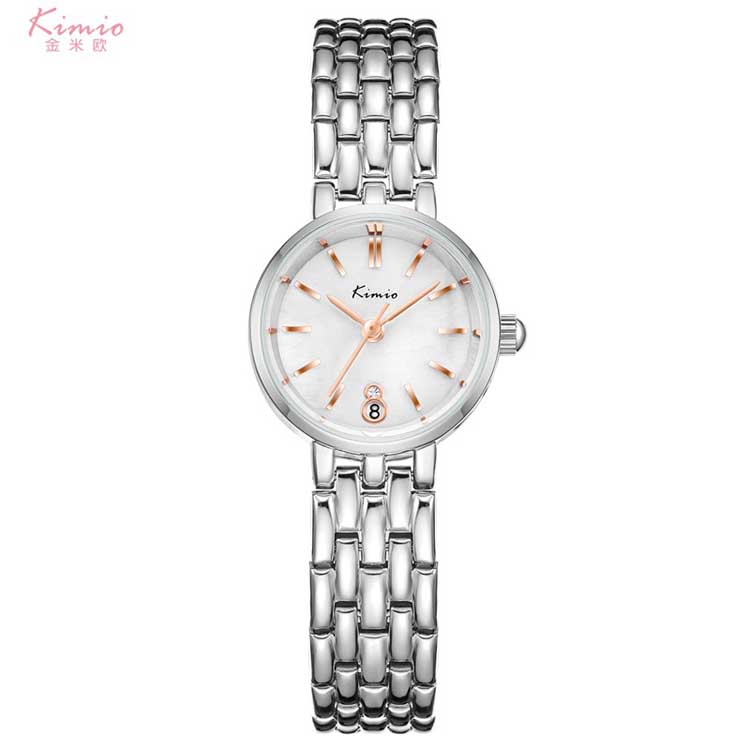 KIMIO K6486S Women's Quartz Watch - Unique Stainless Steel Strap