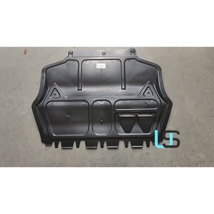 1K0825237K Nuovo Supporto Radiatore Motore Nero con Protezione Antispruzzi <span class=keywords><strong>per</strong></span> VW Caddy Golf 5 Jetta 2002-2009 - Product Image 6