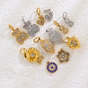Pendentif en Moissanite, carte de bijoux personnalisée pour les grossistes, poudre phosphorescente, sans nickel - Product Image 2