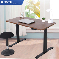 2AF2 Cadre de bureau électrique réglable en hauteur pour ordinateur de bureau 100KG Capacité de charge Design moderne Table de travail pour bureau à domicile