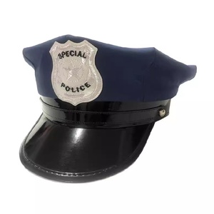 Costume d'officier policier <span class=keywords><strong>shérif</strong></span> enfant Halloween 8 pièces tenues <span class=keywords><strong>de</strong></span> jour <span class=keywords><strong>de</strong></span> carrière pour enfants garçons comprend robes pantalons menottes - Product Image 5