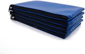 Bán buôn tùy chỉnh tiền ngân hàng túi dây kéo PU da bút chì mỹ phẩm <span class=keywords><strong>Pouch</strong></span> tiền mặt tiền gửi Túi - Product Image 3