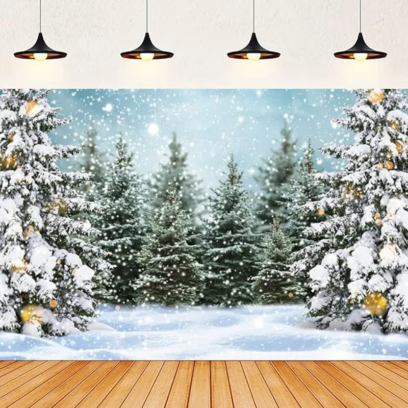 カスタマイズされたクリスマスのテーマ新年スノーフレーク鹿サンタクロースウィンドウステッカーカスタム壁紙壁壁画デカール