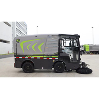 Balayeuse routière diesel S1800F 180L, largeur de balayage 1950 mm, balayeuse de rue à aspiration avec suppression de la poussière par brumisation d'eau