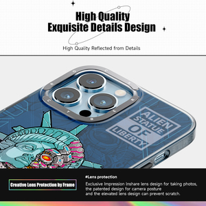 Étui de protection empreintes digitales, pour iPhone 13 Pro, 13 Pro max, série Punk, Style t - Product Image 5