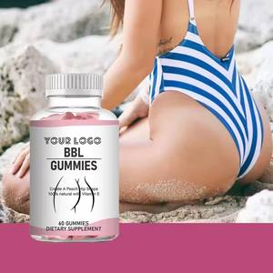 Complément de musculation naturel : Gummies pour l'amélioration des fesses et des hanches, pour des courbes magnifiques, Gummies BBL pour les fesses - Product Image 3