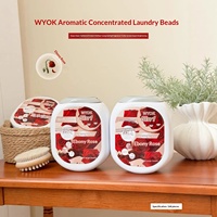 168pcs 5in1 Pod Deterjen Pakaian Konsentrat Aroma Kayu Ebony Rose, Penghilang Noda Ampuh, Aroma Tahan Lama