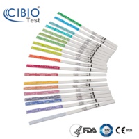 Kit de tests de drogue à panneau unique Bandelettes de test de drogue urinaire CE 510K Clia-Waived